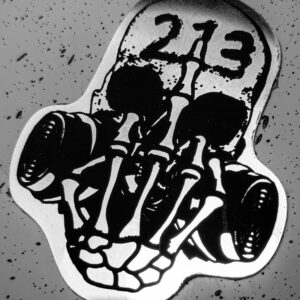 Наклейка THMC - The Hooligans MC